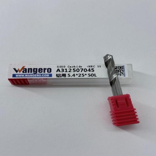 HYU55 tungsten steel coated Straight shank drill bits for aluminum5.4*25*50L