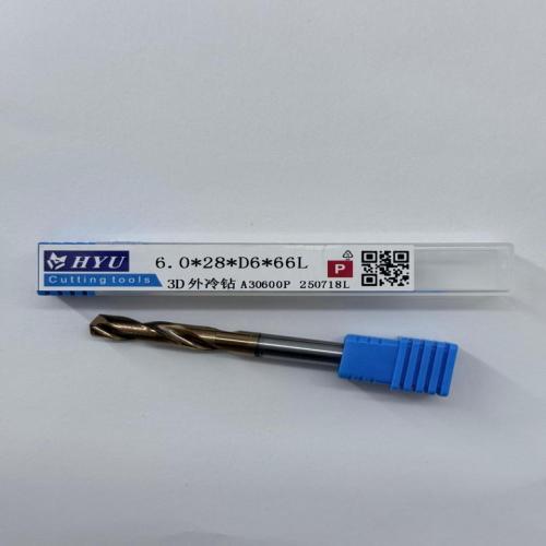 HYUTungsten steel coated drill bits6.0*28*D6*66L