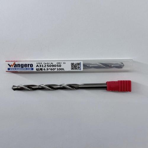 HYU55 tungsten steel coated Straight shank drill bits for aluminum6.9*60*100L