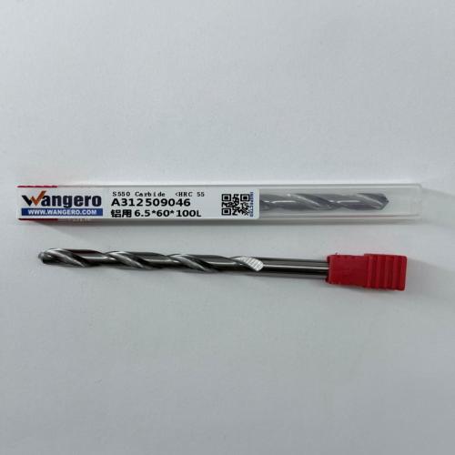 HYU55 tungsten steel coated Straight shank drill bits for aluminum6.5*60*100L