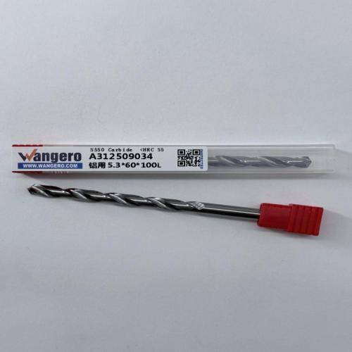 HYU55 tungsten steel coated Straight shank drill bits for aluminum5.3*60*100L