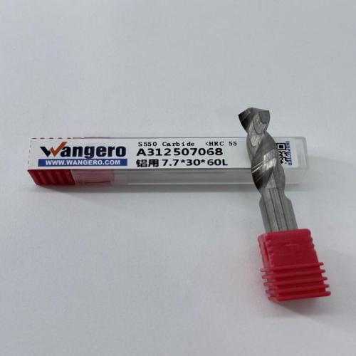 HYU55 tungsten steel coated Straight shank drill bits for aluminum7.7*30*60L