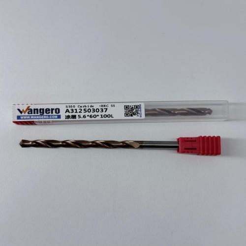 HYU55Tungsten steel coated straight shank drill bit5.6*60*100L