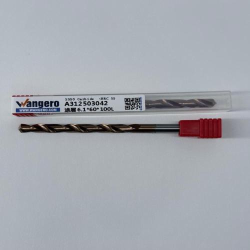 HYU55Tungsten steel coated straight shank drill bit6.1*60*100L