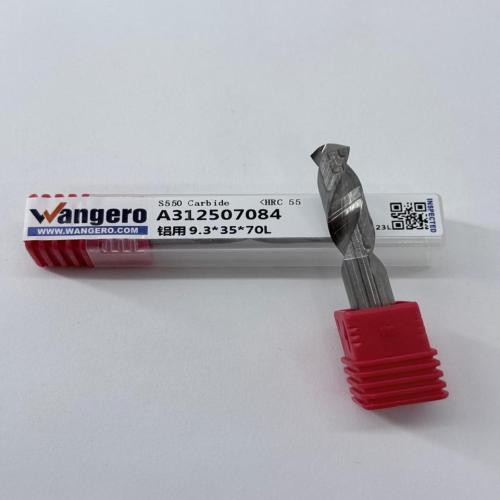 HYU55 tungsten steel coated Straight shank drill bits for aluminum9.3*35*70L