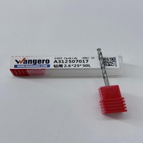 HYU55 tungsten steel coated Straight shank drill bits for aluminum2.6*25*50L