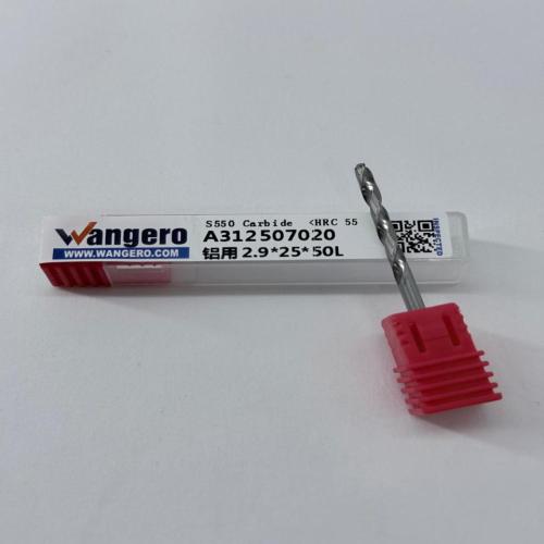 HYU55 tungsten steel coated Straight shank drill bits for aluminum2.9*25*50L