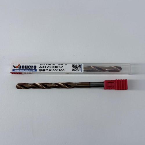 HYU55Tungsten steel coated straight shank drill bit7.6*60*100L