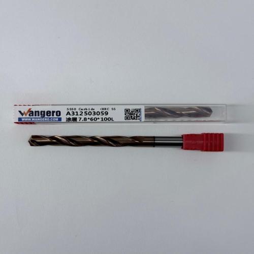 HYU55Tungsten steel coated straight shank drill bit7.8*60*100L