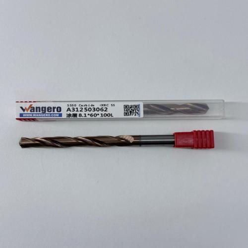 HYU55Tungsten steel coated straight shank drill bit8.1*60*100L