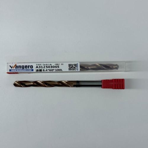 HYU55Tungsten steel coated straight shank drill bit8.4*60*100L