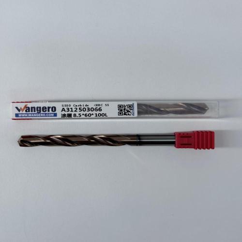 HYU55Tungsten steel coated straight shank drill bit8.5*60*100L