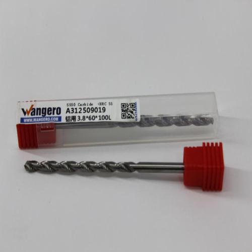 HYU55 tungsten steel coated Straight shank drill bits for aluminum3.8*60*100L