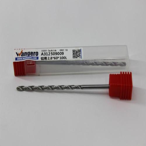 HYU55 tungsten steel coated Straight shank drill bits for aluminum2.8*60*100L