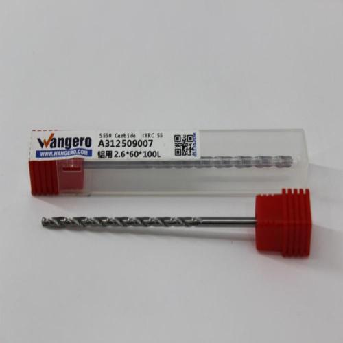 HYU55 tungsten steel coated Straight shank drill bits for aluminum2.6*60*100L