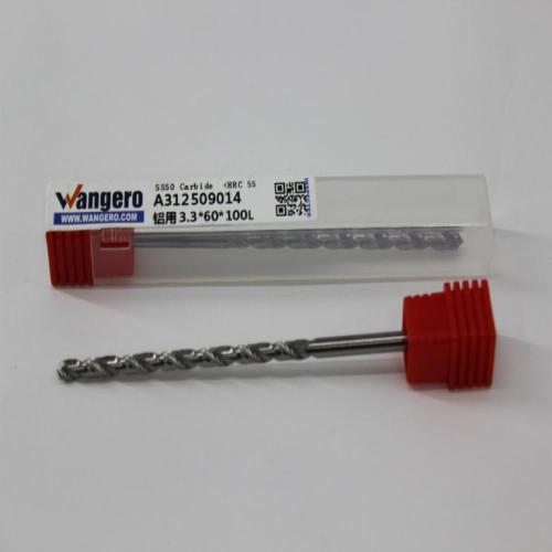 HYU55 tungsten steel coated Straight shank drill bits for aluminum3.3*60*100L