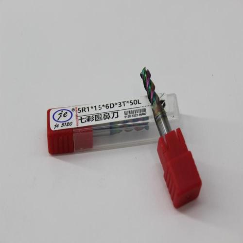 60-degree Multi-color Round Nose Cutter 5.0-1R-50L