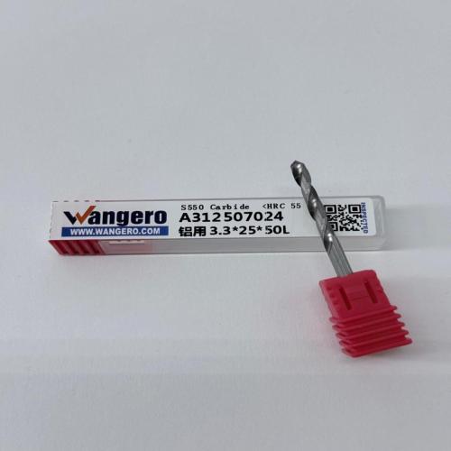 HYU55 tungsten steel coated Straight shank drill bits for aluminum3.3*25*50L