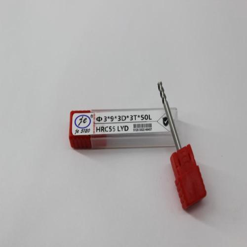 55-degree Aluminum Cutter 3.0-3T-9L-3D Straight Shank Double Edge