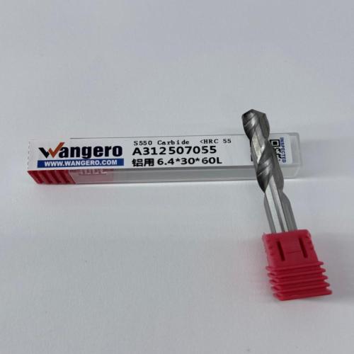 HYU55 tungsten steel coated Straight shank drill bits for aluminum6.4*30*60L