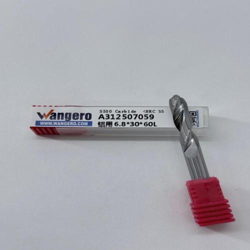 HYU55 tungsten steel coated Straight shank drill bits for aluminum6.8*30*60L