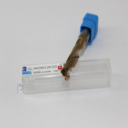 HYUTungsten steel internal cooling coating drill bits10.5*55*D12*102L