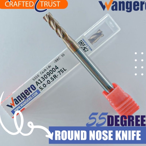 TFC55 DEGREE ROUND NOSE KNIFE5.0-0.5R-75L