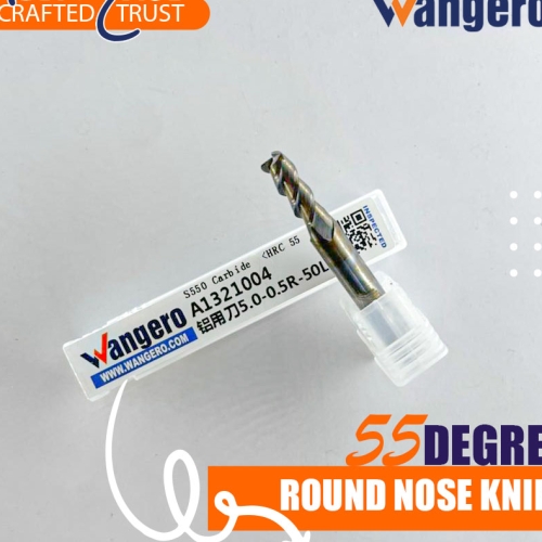 TFC55  DEGREE ALUMINIUM USE ROUND NOSE KNIFE5.0-0.5R-50L