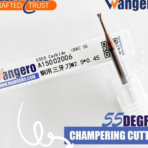 ALLOY MILLING CUTTER THREE TEETH STEEL USEM2.5*0.45