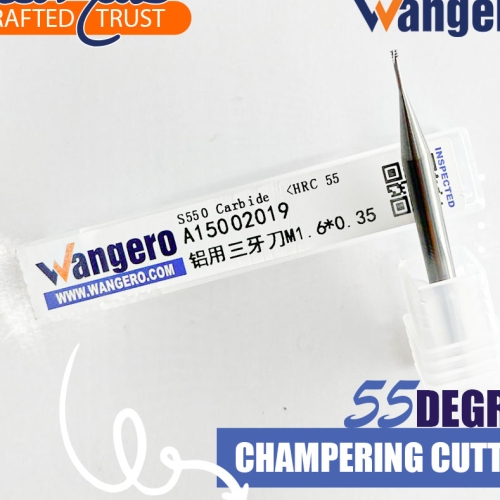 ALLOY MILLING CUTTER THREE TEETH ALUMINIUM USEM1.6*0.35