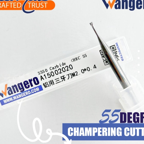 ALLOY MILLING CUTTER THREE TEETH ALUMINIUM USEM2.0*0.4