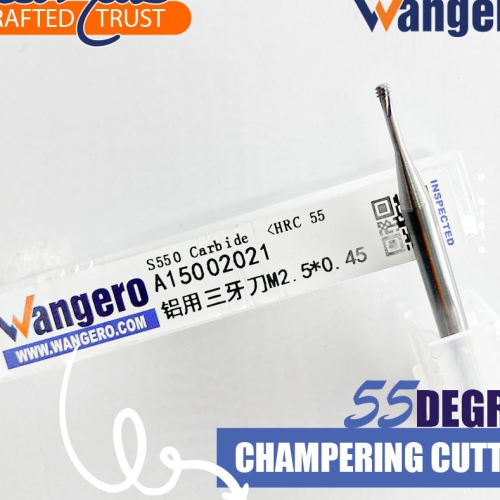 ALLOY MILLING CUTTER THREE TEETH ALUMINIUM USEM2.5*0.45