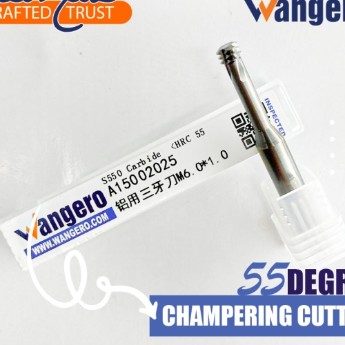 ALLOY MILLING CUTTER THREE TEETH ALUMINIUM USEM6.0*1.0