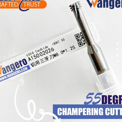 ALLOY MILLING CUTTER THREE TEETH ALUMINIUM USEM8.0*1.25