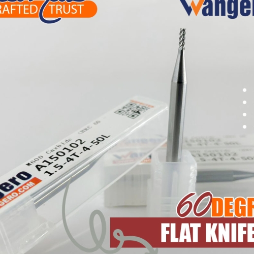 TFC60 DEGREE FLAT KNIFE 1.5-4T-4.5-50L