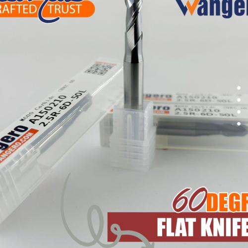 TFC60 DEGREE BALL KNIFE 2.5R-6D-50L