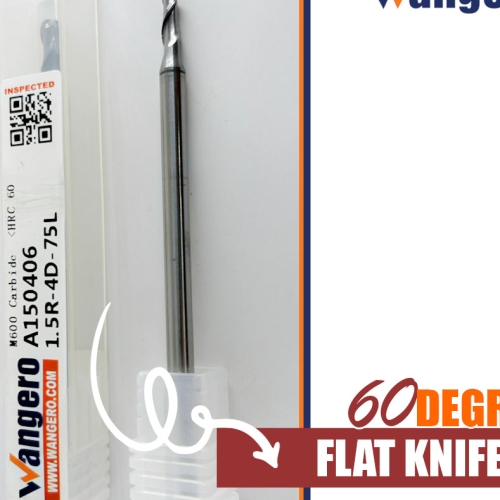 TFC60 DEGREE EXTRA LENGTH BALL KNIFE 1.5R-4D-75L
