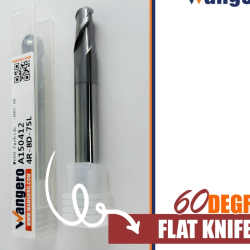 TFC60 DEGREE EXTRA LENGTH BALL KNIFE 4R-8D-75L