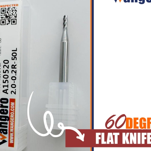 TFC60 DEGREE ROUND NOSE KNIFE 2.0-0.2R-50L