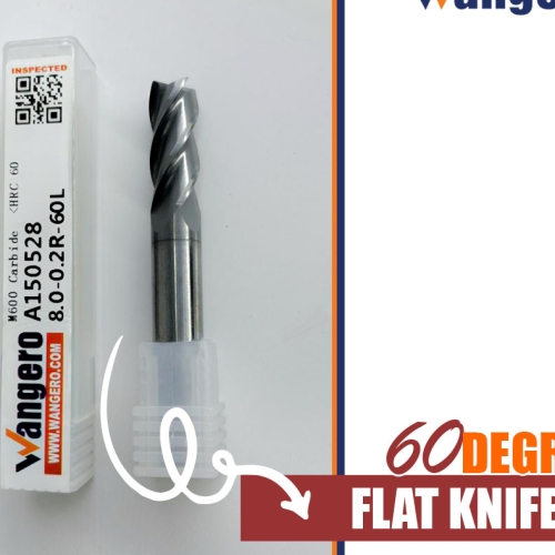 TFC60 DEGREE ROUND NOSE KNIFE 8.0-0.2R-60L