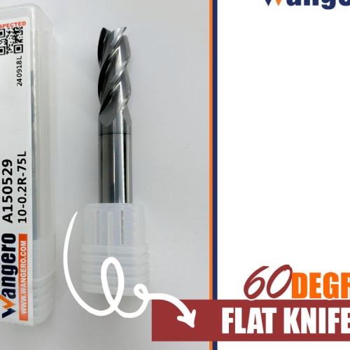 TFC60 DEGREE ROUND NOSE KNIFE 10-0.2R-75L