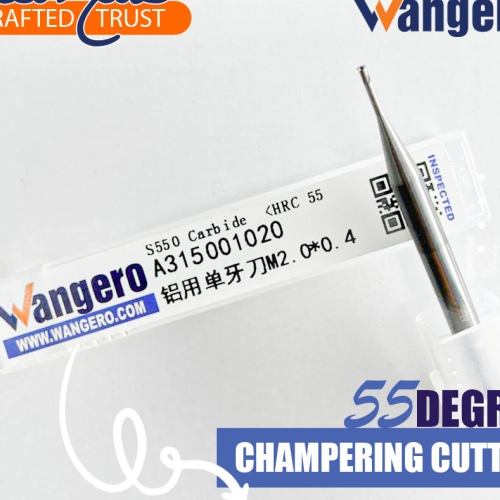 ALLOY MILLING CUTTER ONE TEETH ALUMINIUM USEM2.0*0.4