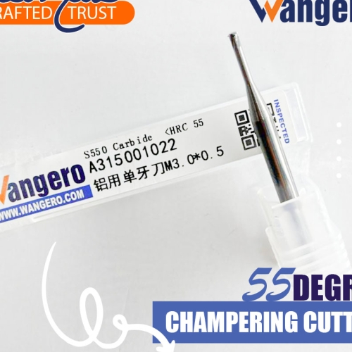 ALLOY MILLING CUTTER ONE TEETH ALUMINIUM USEM3.0*0.5