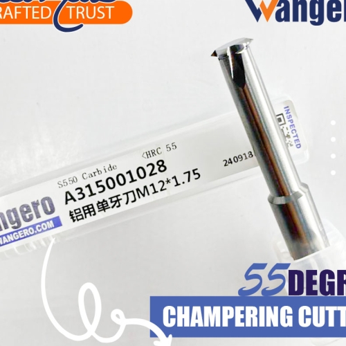 ALLOY MILLING CUTTER ONE TEETH ALUMINIUM USEM12*1.75