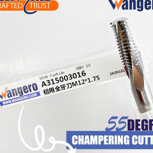 ALLOY MILLING CUTTER FULL TEETH ALUMINIUM USEM12*1.75