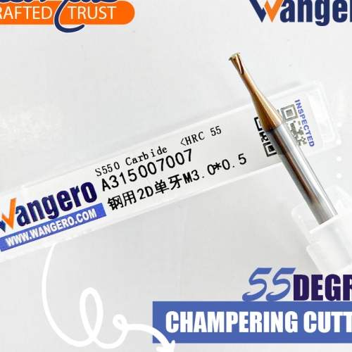 ALLOY MILLING CUTTER ONE TEETH STEEL USEM3.0*0.5 DOUBLE DIAMETER