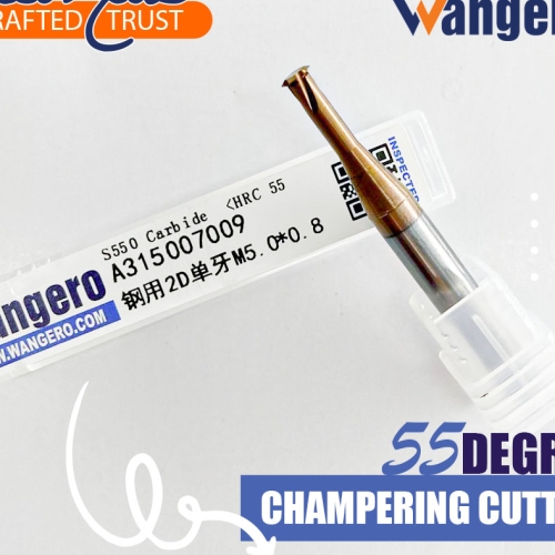 ALLOY MILLING CUTTER ONE TEETH STEEL USEM5.0*0.8 DOUBLE DIAMETER