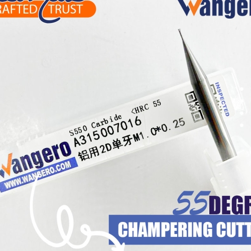 ALLOY MILLING CUTTER ONE TEETH ALUMINIUM USEM1.0*0.25 DOUBLE DIAMETER