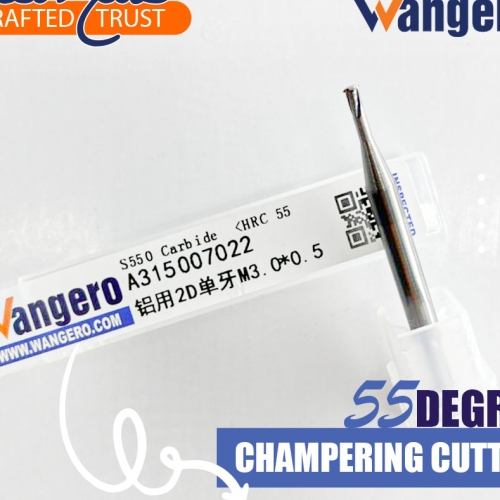 ALLOY MILLING CUTTER ONE TEETH ALUMINIUM USEM3.0*0.5 DOUBLE DIAMETER