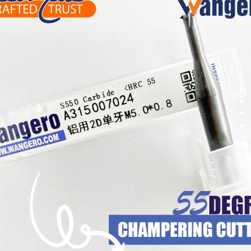 ALLOY MILLING CUTTER ONE TEETH ALUMINIUM USEM5.0*0.8 DOUBLE DIAMETER